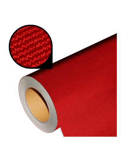 Flex foil with embroidery structure for laser cutting